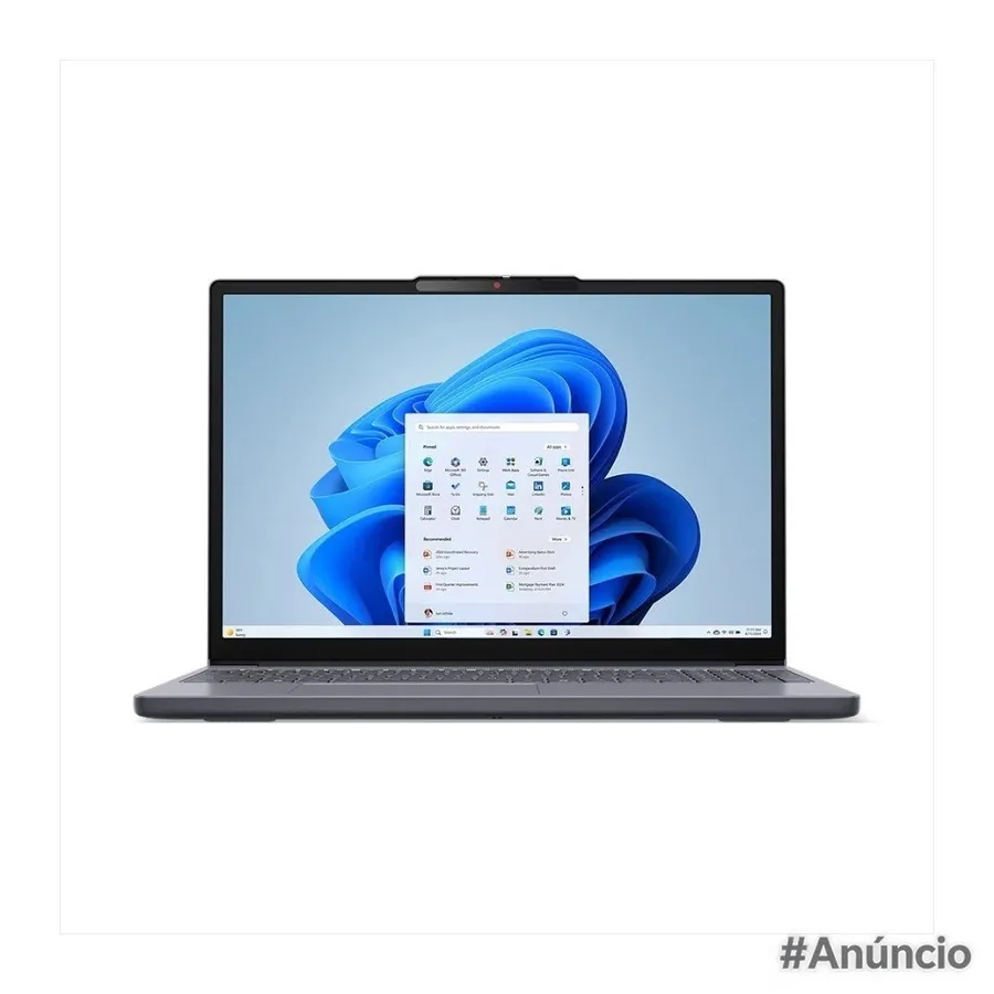 Notebook Lenovo Ideapad Slim 3 Amd Ryzen 5 7535Hs 8GB Amd Radeon Graphics Ssd 512GB 15 3 Wuxga 1920X1200 Linux 83Mms00300