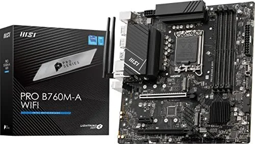 Placa Mãe MSI PRO B760M-A WIFI