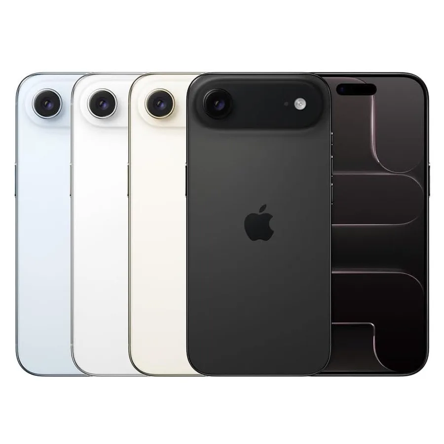 Celular Apple iPhone 17 Air 256GB 5G iOS Tela 6,6 polegadas 48MP Chip A19 Pro com Design Ultra-Fino
