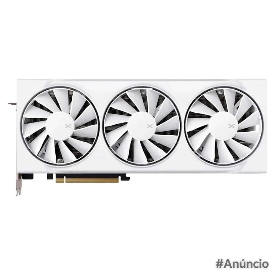 Placa De Video Xfx Swift RX 9070 XT White Triple Fan Gaming Edition With Amd Radeon 16GB Gddr6 Hdmi 3Xdp Rdna 4 Rx 97Tswf3W9