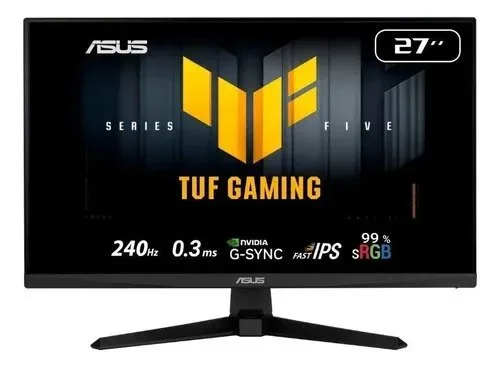 Monitor Gamer Asus Tuf Vg279qm5a 27 Fhd 240hz Fast Ips Preto