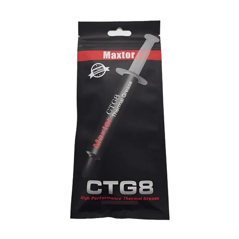 Pasta Térmica Maxtor Ctg8 2g 12.8 Wmk Pc Ps4 Xbox Overclock Cinza