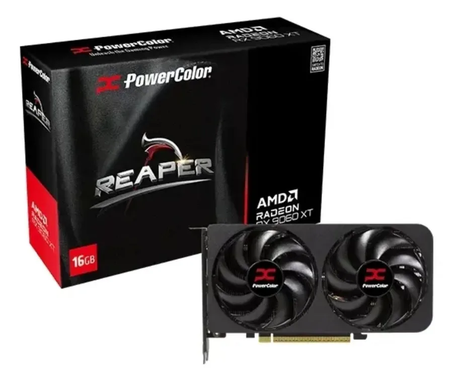Gpu Powercolor Amd Radeon RX 9060 XT 16GB Gddr6 128bits 16g-a