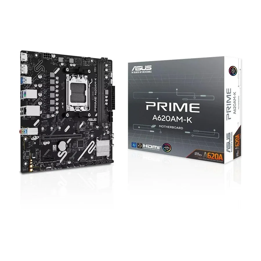 Placa Mae Asus Prime A620Am K Amd Am5 Matx Ddr5 90Mb1Gx0 M0Eay0