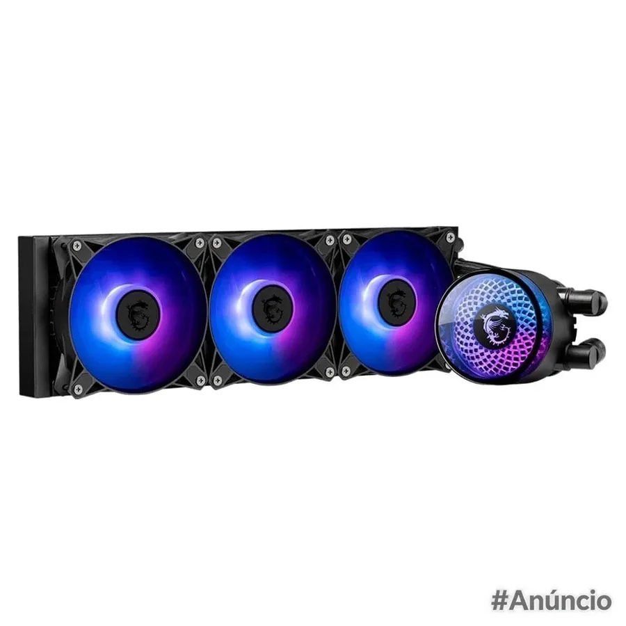 Water Cooler Msi Mag Coreliquid A12 Argb 360Mm Intel E Amd Preto Cla12360