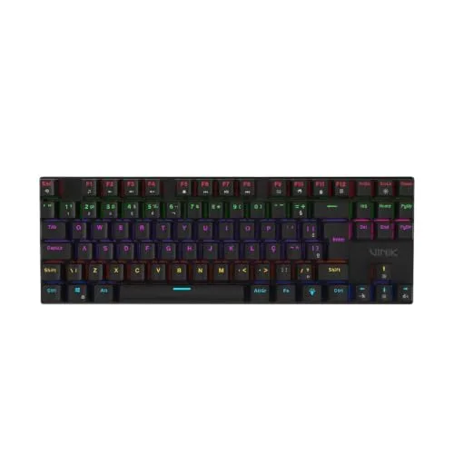 TECLADO MECÂNICO 75 VINIK ANIHI TKL - SWITCH RED - LED RAINBOW  ANIHI75RD