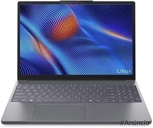 Notebook Lenovo Ideapad Slim 3 15Iru10 Intel Core 3 100U 8GB 256GB Ssd Linux 15 3 83Nus00000 Luna Grey