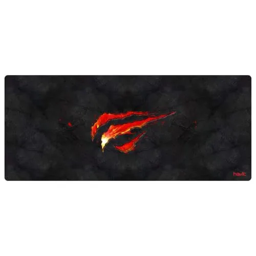 Havit Mouse Pad Grande 70 X 30 Cm Gamer, Hv-MP861, Movimento Suave e Preciso, Costurado, Preto