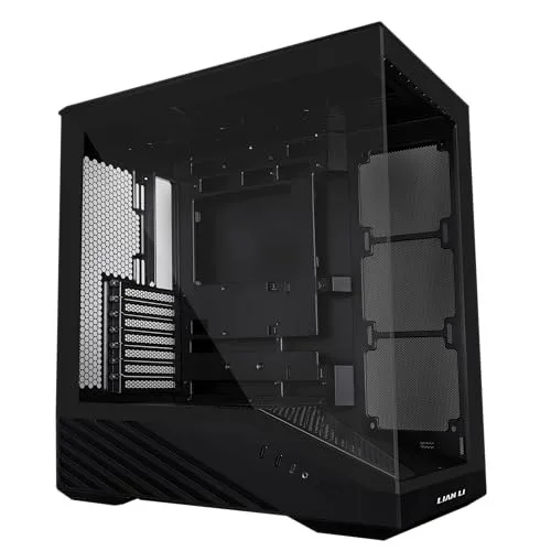 Gabinete Gamer Lian Li Vector V100 Preto Sem Fans V100X