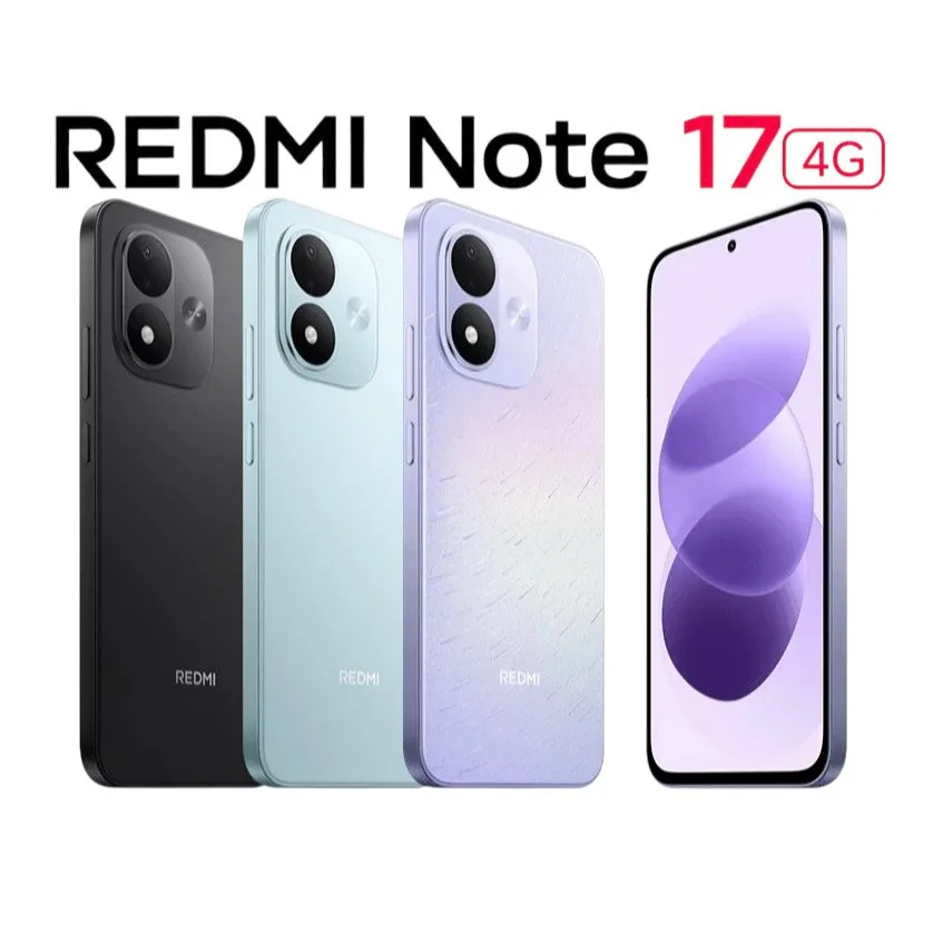 Celular Xiaomi Redmi Note 17 4G, Tela AMOLED 6.99, Bateria 7700 mAh, Câmera 50MP, Versão Global Original