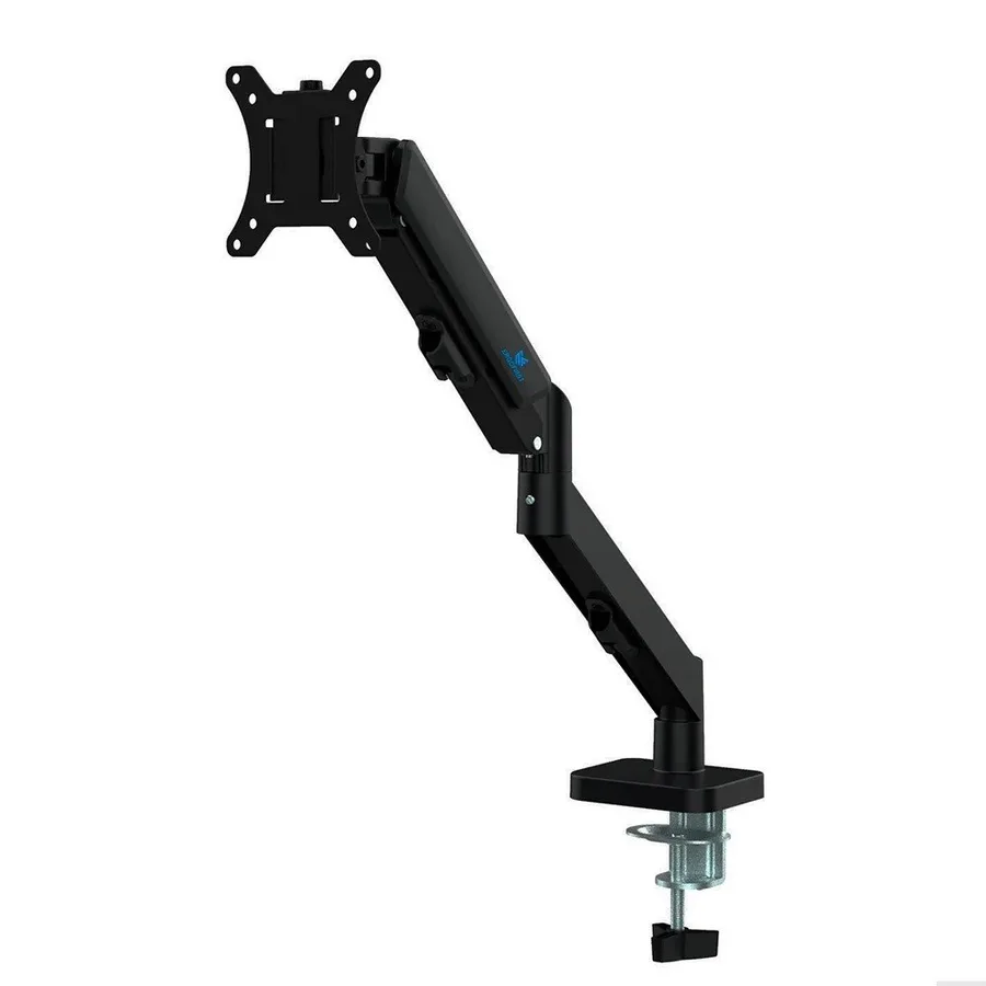Suporte De Mesa Articulado Para Monitor De 17 A 32 Ergofirst Ajuste Com Pistao A Gas Preto G16 C012