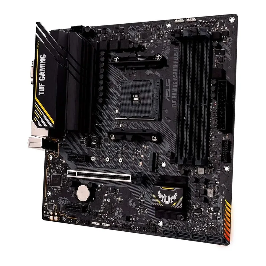 Placa Mae Asus Tuf Gaming A520M Plus Ii Amd Am4 Matx Ddr4 Preto 90Mb17G0 M0Eay0