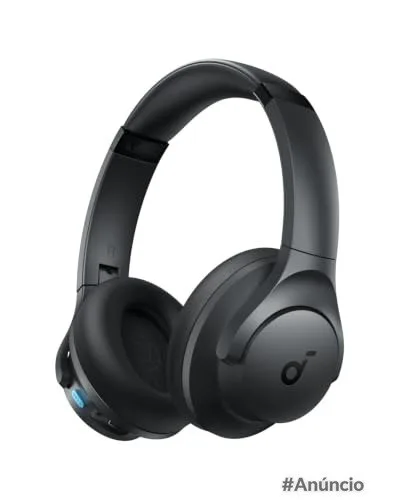 soundcore Q11i da Anker Headphone Bluetooth Over Ear, 60H Fone Gamer Preto