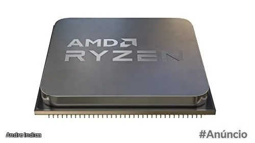 Processador AMD Ryzen 7 5700X, 3,4 GHz, 8 núcleos, 16 threads, cache de 32 MB, soquete AM4, OEM