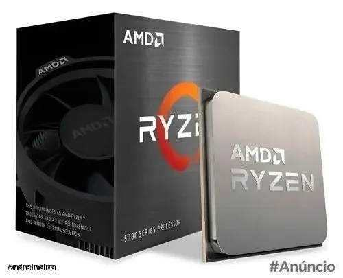 Processador Amd Ryzen 5 5500 Am4 3.6ghz 6c 12t Cache 19 MB