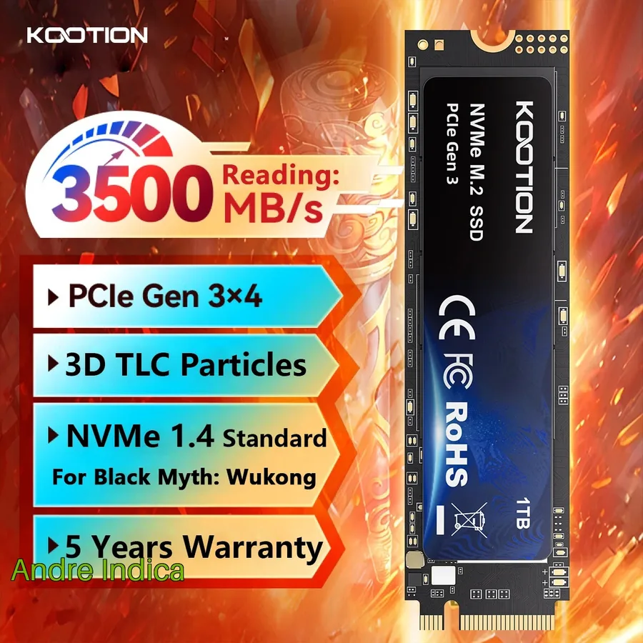 KOOTION SSD NVMe M.2 2280 256GB