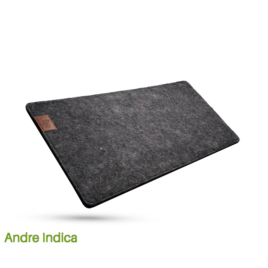 ELG, Mousepad Desk Mat MPEL-DG, Feltro Premium, Porta-copo em Courino, 600x300x3mm