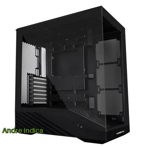Gabinete Gamer Lian Li Vector V100 Preto Sem Fans V100X