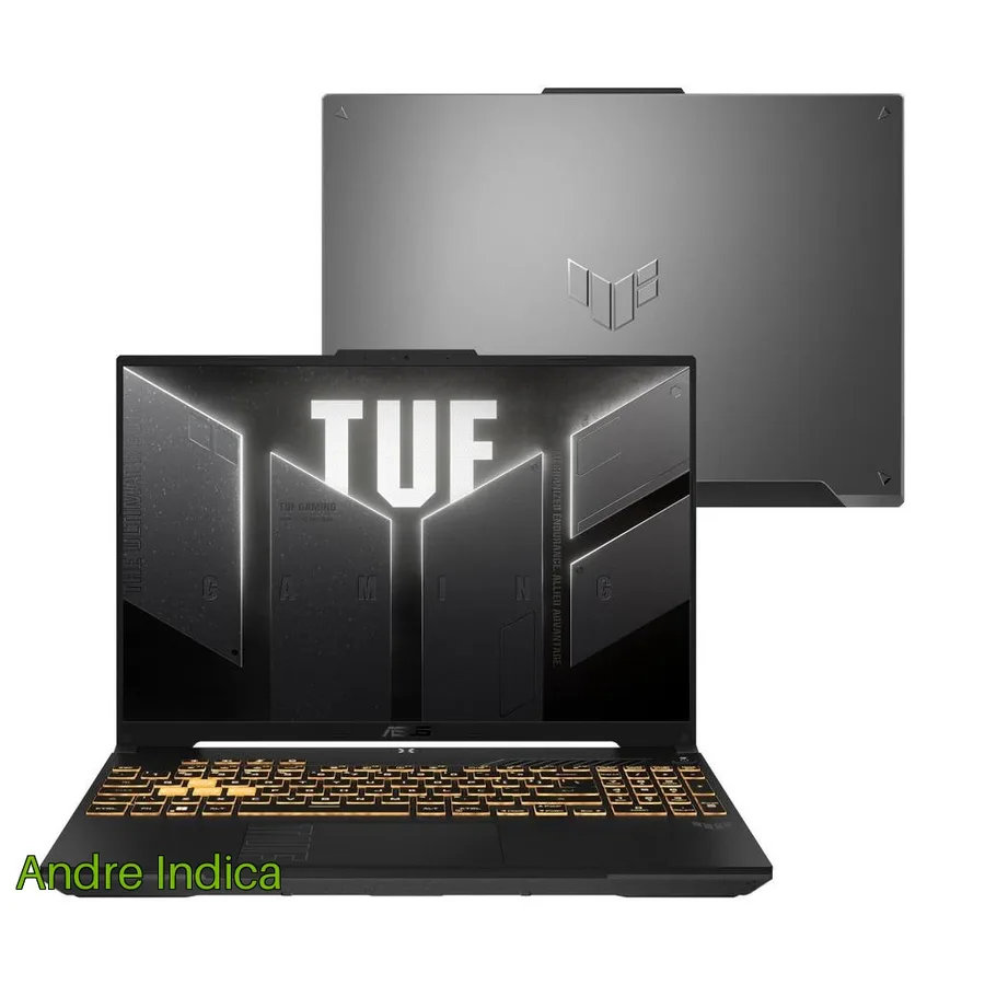 Notebook ASUS TUF Gamer F16 FX607VU NVIDIA RTX 4050 Intel 5 210H 16GB RAM 512GB SSD Linux LED FHD 16 IPS 144Hz RL385