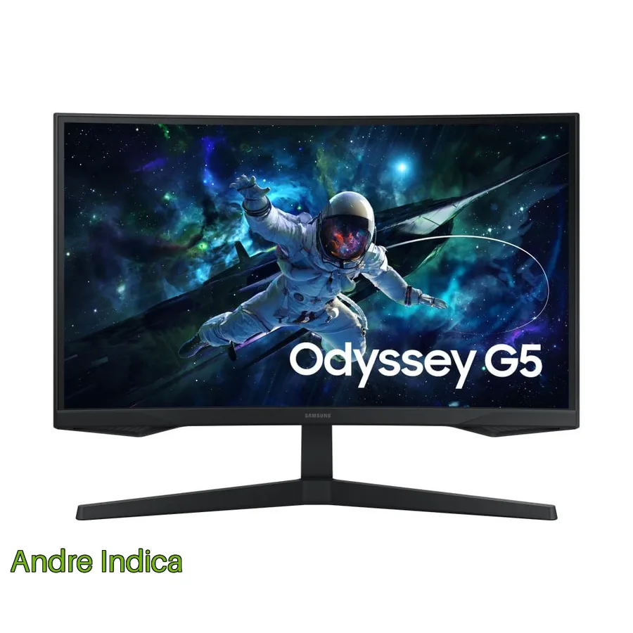 Monitor Gamer Samsung Odyssey G5 27, QHD, 165Hz, 1ms, Freesync, HDMI, DP
