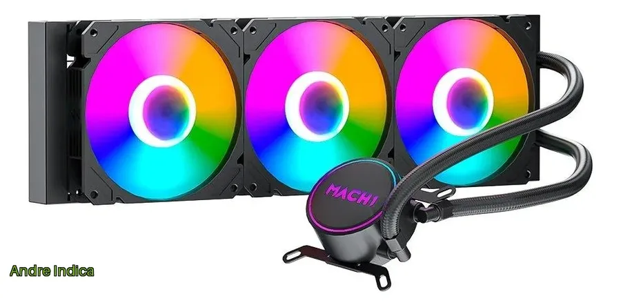Water Cooler Mach1 Logic Gk360 Rgb 360mm Preto