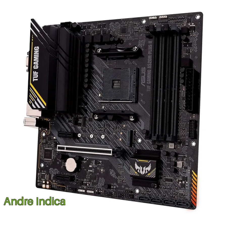 Placa Mae Asus Tuf Gaming A520M Plus Ii Amd Am4 Matx Ddr4 Preto 90Mb17G0 M0Eay0