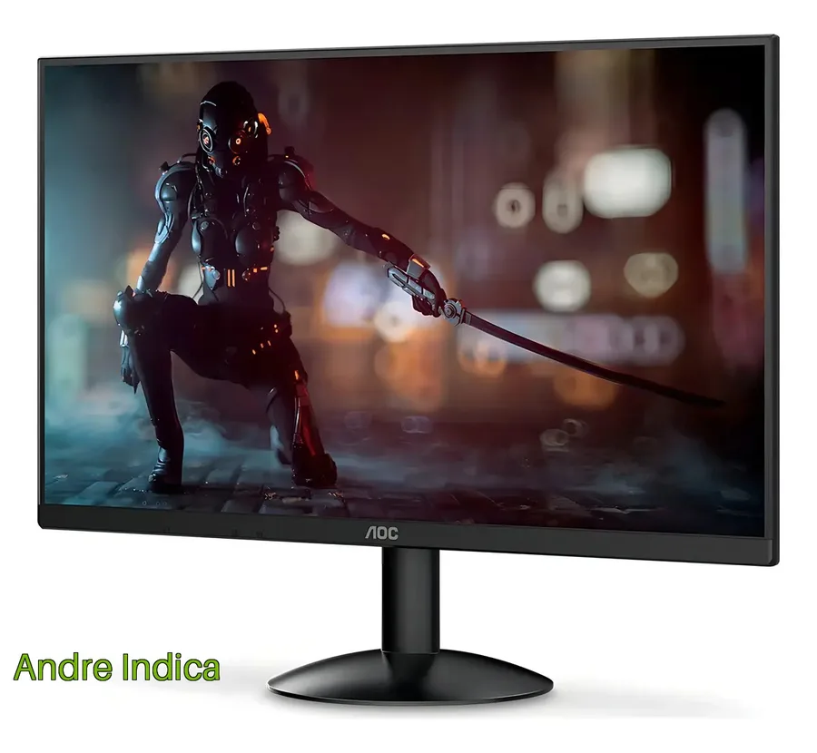 Monitor gamer Aoc Série B30 21.5 Full Hd Gaming 120hz 1ms 22b30hm23 cor preto