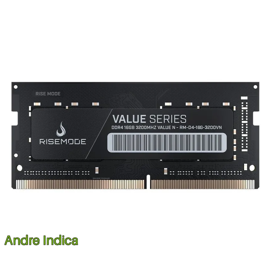 Memoria Ram Para Notebook Rise Mode Value 16GB 3200Mhz Ddr4 Cl22 Rm D4 16G 3200Vn