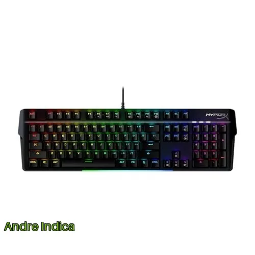 HyperX Alloy MKW100 - Mechnical Gaming Keyboard US Layout, Modelo 4P5E1AAABA, Cor Preto