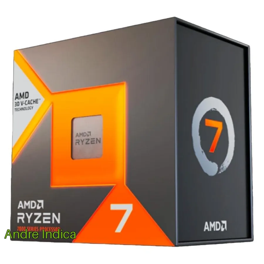 Processador Amd Ryzen 7 7800X3D 4 2Ghz 5 0Ghz Max Turbo Cache 104 MB 8 Nucleos 16 Threads Am5 Com Video Integrado 100 100000910Wof