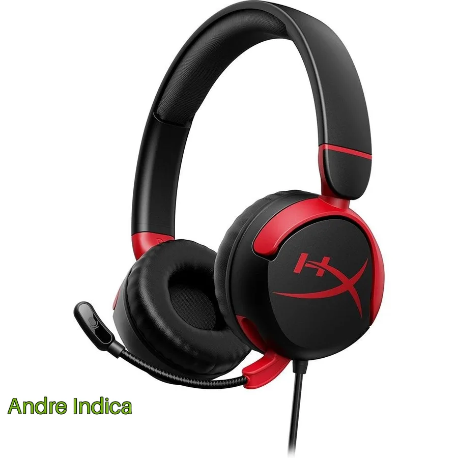 Headset Gamer Infantil Hyperx Cloud Mini Com Fio E Limitador De Volume Usb C Preto 7G8F4Aa