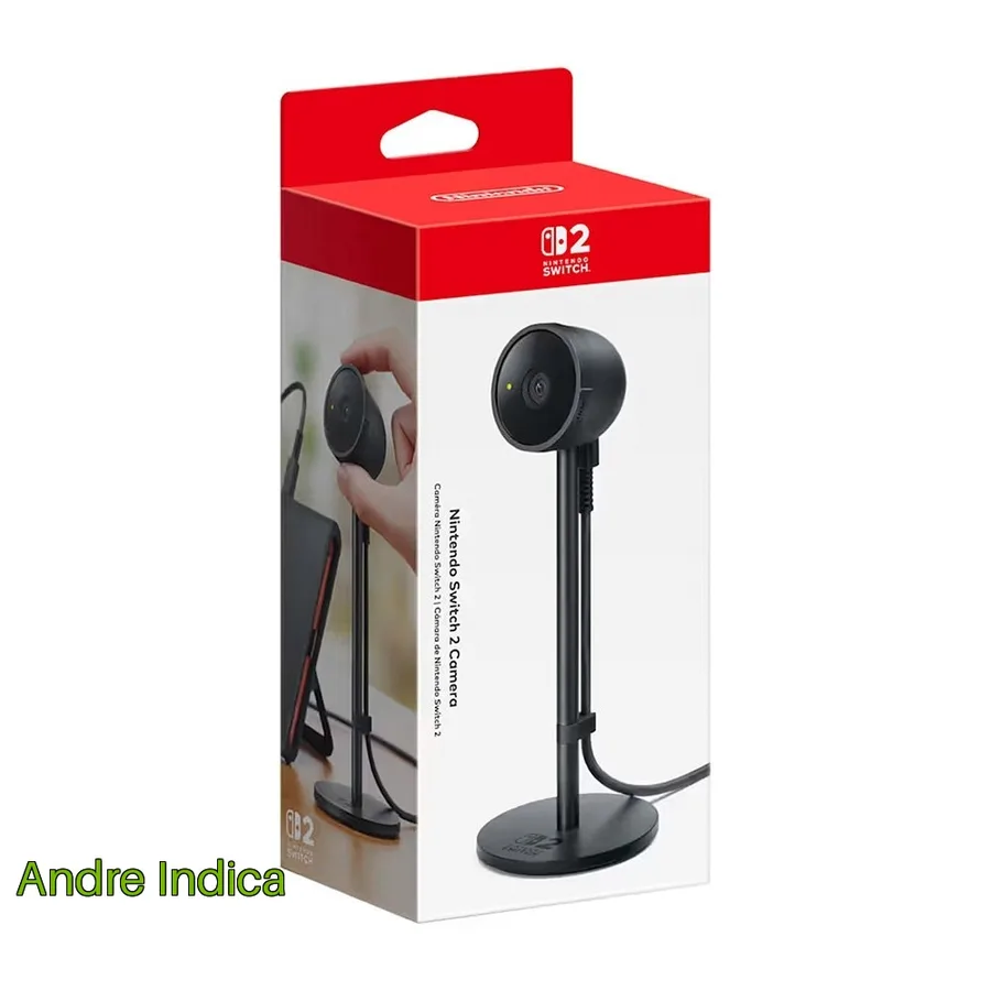 Camera Nintendo Para Nintendo Switch 2 Usb Preto