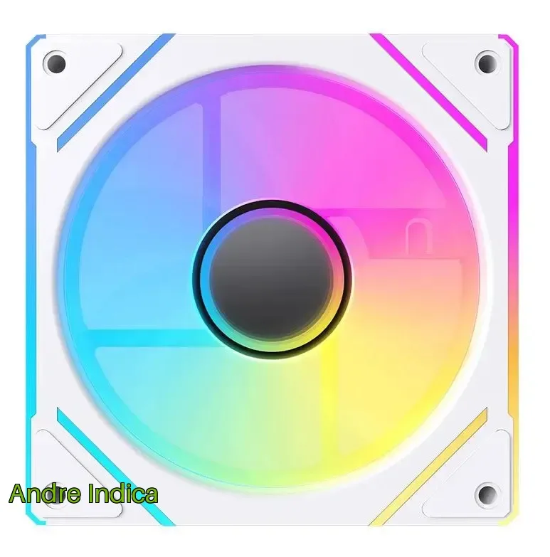 Ventoinha Acegeek Chroma, Argb, 120mm, Branco, Ag-chroma-wh