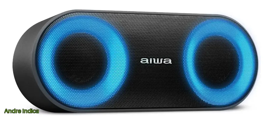 Caixa De Som Speaker Aiwa AWS-SP-01 Bluetooth Cor Preto