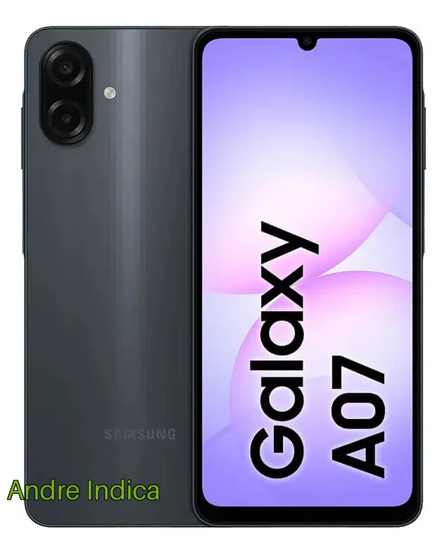 Smartphone Samsung Galaxy A07 4G 256GB 8GB Preto 6,7