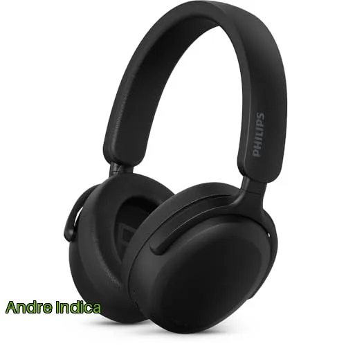 PHILIPS, Headphone Bluetooth, TAH2300BK00, Com Microfone, Até 55 horas de bateria, Design Over-ear, Dobrável, Preto
