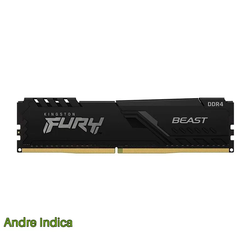 Memória Ram Kingston Fury HyperX Ddr4 16GB 32000mhz Cl16 Udimm  Desktop