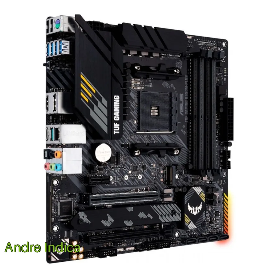 Placa-mãe Asus pAMD AM4 B550M-Plus TUF Gaming 4xDDR4 mATX 90MB14A0-C1BAY0