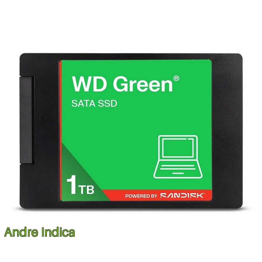 SSD WD Green 2.5 1TB SATA III 545 MBs - WDS100T5G0A