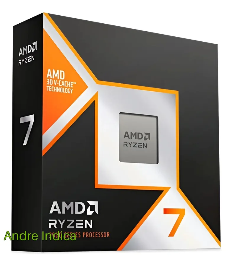 Processador Amd Ryzen 7 9800x3d 104 MB 4.7ghz - 5.2ghz