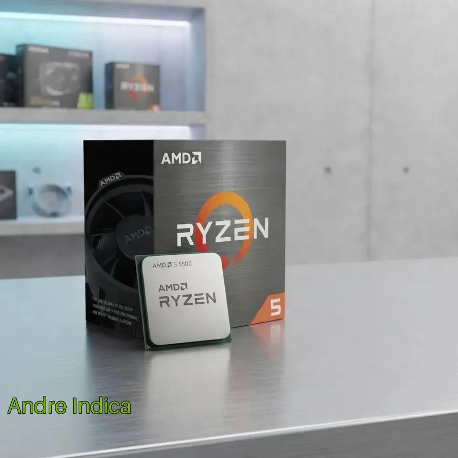 Processador AMD Ryzen 5 5500 3.6GHz 4.2GHz Max Turbo Cache 16 MB AM4