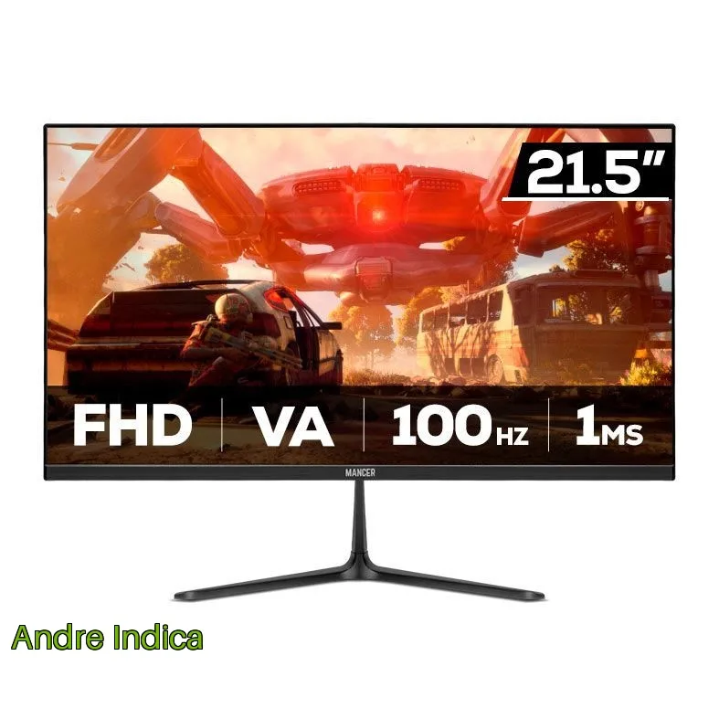 Monitor Gamer Mancer Horizon Z2S, 21.5 Pol, VA, FHD, 1ms, 100Hz, HDMIVGA, MCR-HZN21S-BL3