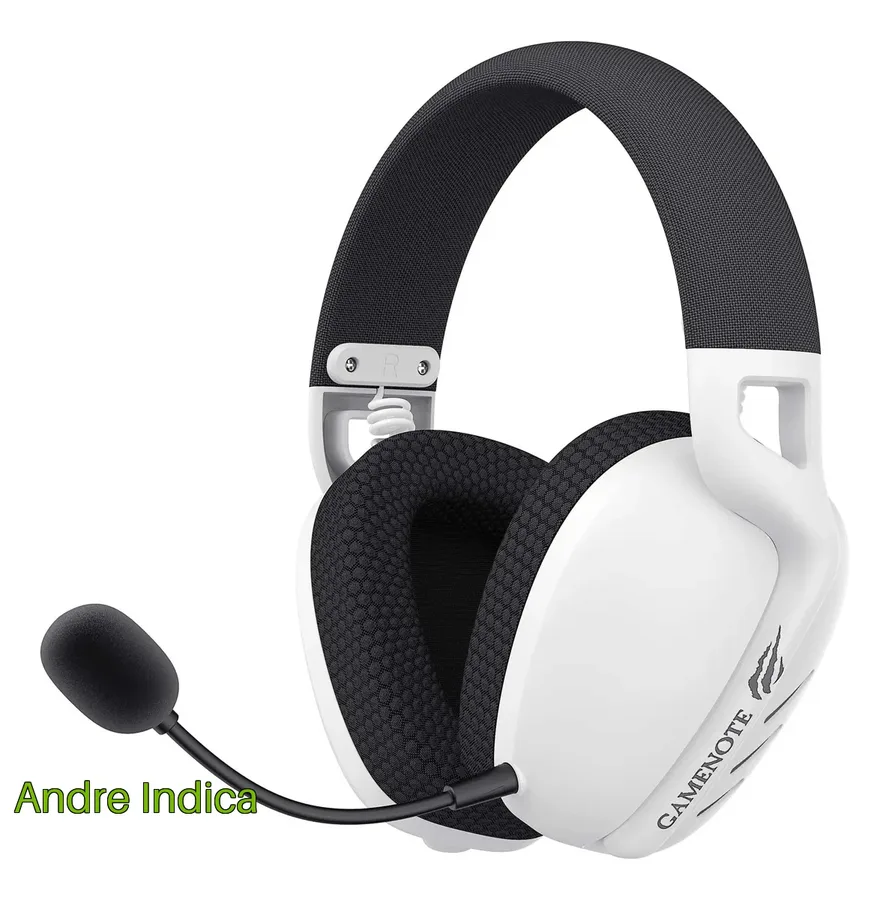 Fone De Ouvido Branco Havit Gamenote Fuxi-h6 - White Branco
