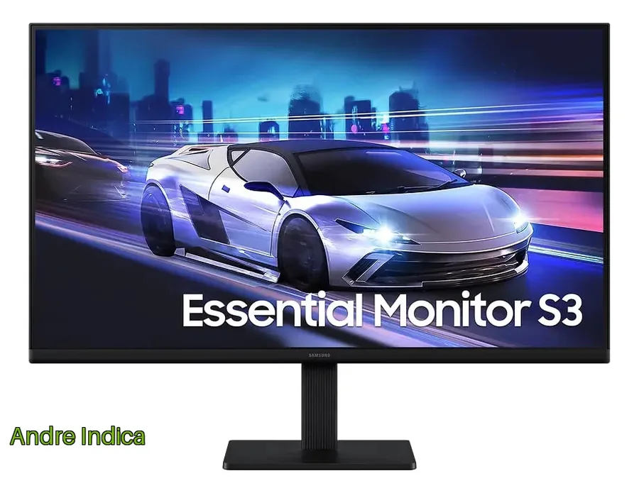 Monitor Gamer Samsung Essential S3, 24 FHD, 120 Hz, HDMI, Preto