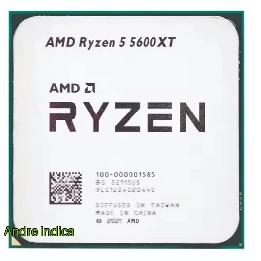 Ryzen 5 5600XT AMD AM4 4.7 GHz 6 Cores 12 Threads novo SBox