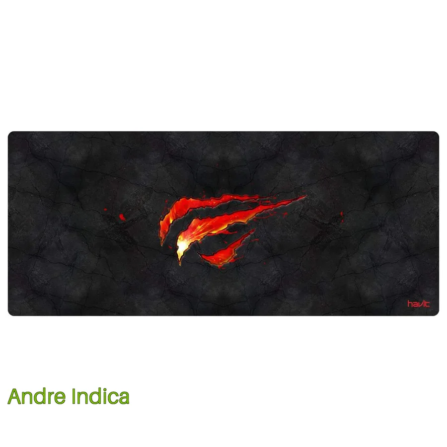 Havit Mouse Pad Grande 70 X 30 Cm Gamer, Hv-MP861, Movimento Suave e Preciso, Costurado, Preto