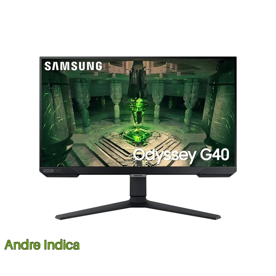 Monitor Gamer Samsung Odyssey G40 27 , 240 Hz, 1ms, Ajuste De Altura, Gsync, Freesync,hdmi, Dp, Fhd, Preto