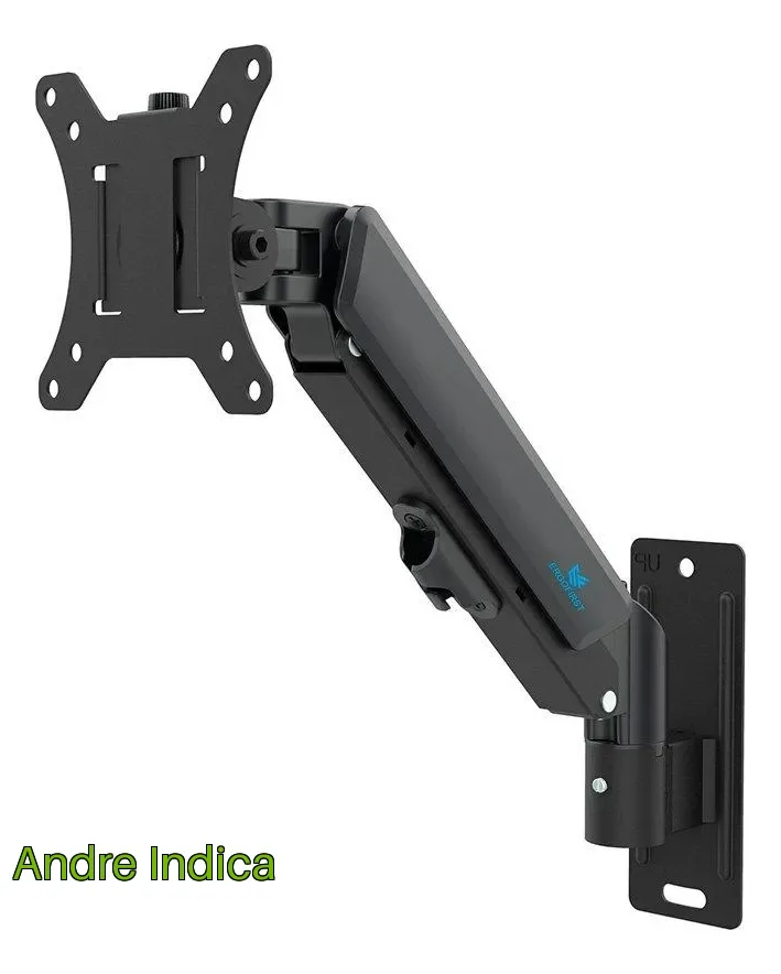 Suporte De Parede Ergofirst G16-111 Articulado Preto 17 A 32