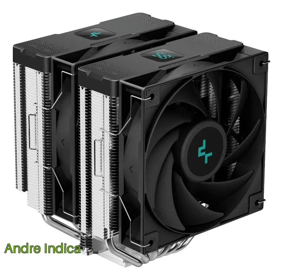 Air Cooler Ag620 Digital Com Monitoramento Deepcool Preto