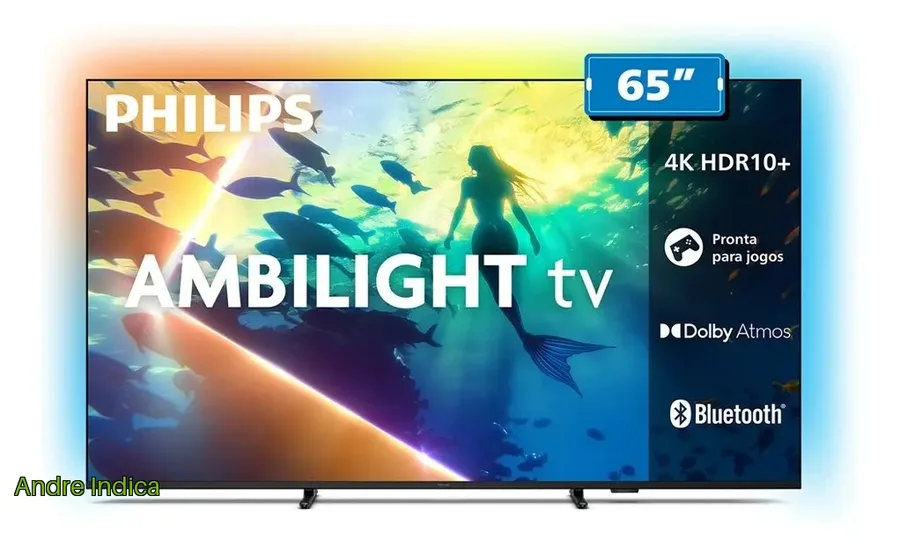 Smart Tv Lcd Led 65 Philips 65pug810078 4k Uhd Wi-fi  Blu